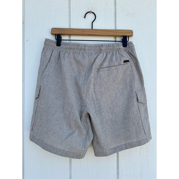 NWT Pacsun Cargo Shorts, Elastic Waist, Gray, Size S - Picture 4 of 5